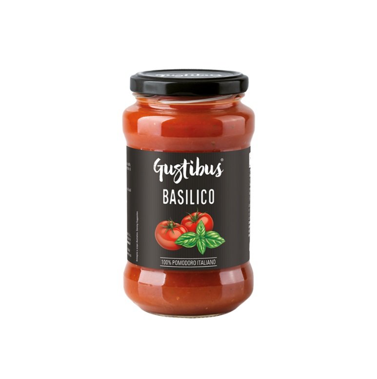 Gustibus Basilico tomatsauce med basilikum